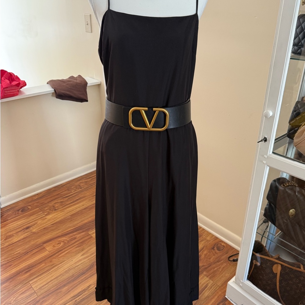 Forever 21 Black Wide Leg Jumpsuit